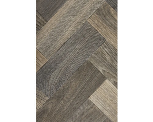 Houten vloer in visgraatmotief