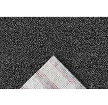 Detailopname van een grijs tapijt met textielrug