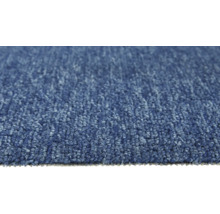 Detailopname van een blauw tapijt