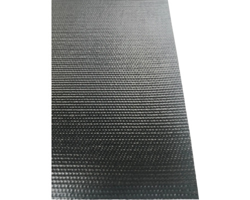 Zwarte antislipmat met noppenstructuur