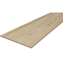 Houttegel met houten structuur