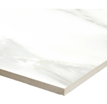 Witte tegel met marmerlook