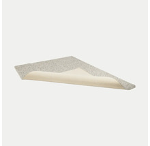 Grijs tapijt met antislip rug