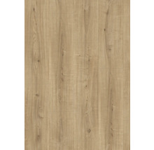 Close-up van een laminaatvloer met houten structuur