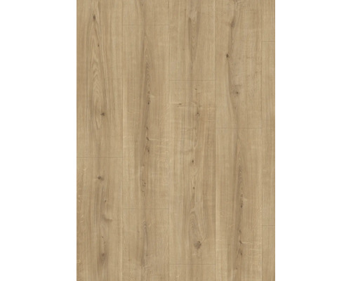 Close-up van een laminaatvloer met houten structuur