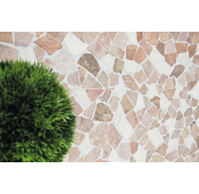 Wanddecoratie met natuursteenmozaïektegels
