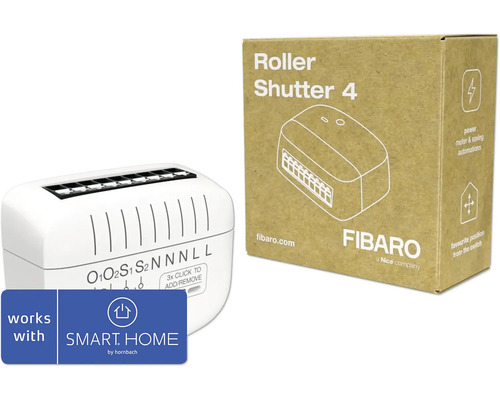 Fibaro rolluikbesturing 4 met Smart Home by Hornbach keurmerk