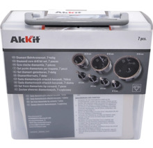 AkKit diamant gatenboren set, 7-delig