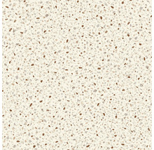 Terrazzo oppervlak met steenelementen