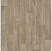 Gelegd vinyl laminaat met houtlook.