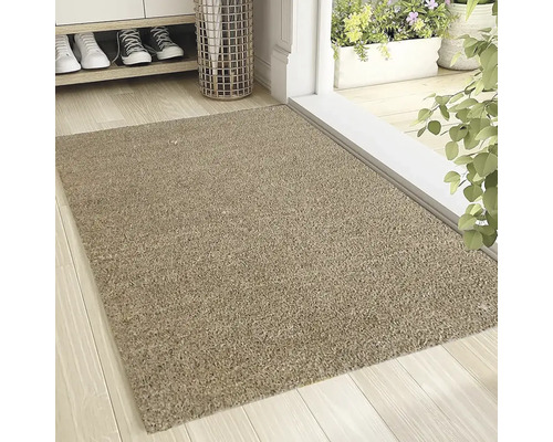 Textiele deurmat voor een binnendeur.