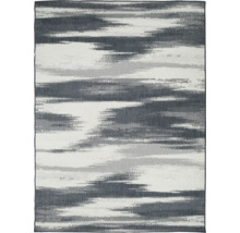 Grijs-wit tapijt met abstract patroon