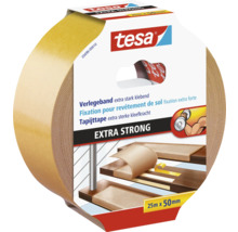 Tesa tapijttape extra sterke kleefkracht, 25 mm x 50 mm