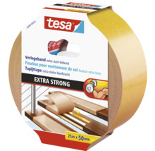Tesa tapijttape extra sterk, 25 meter maal 50 millimeter