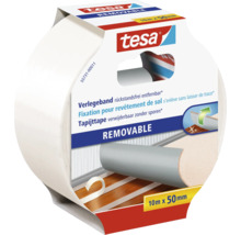 Tesa tapijttape verwijderbaar zonder sporen, 10 meter x 50 millimeter