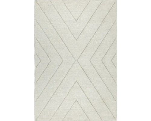 Vloerkleed met geometrisch zigzagpatroon