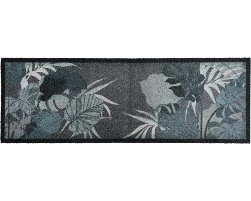 Deurmat met plantenmotief