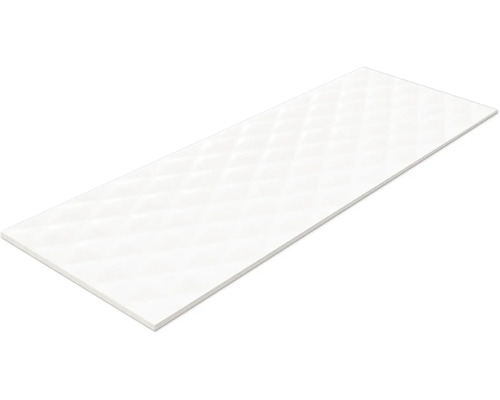 Witte keramische tegel met patroon