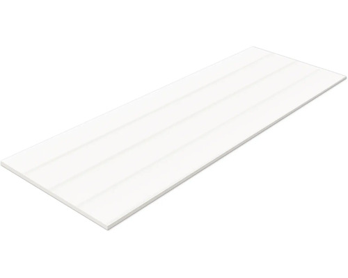 Decoratieve plaat met messing en groef