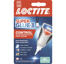 Loctite Super Glue 3 Control voor verschillende materialen