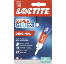 Loctite Super Glue-3 Original lijm, geschikt voor verschillende materialen