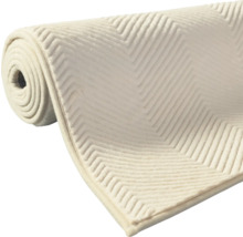 Opgerolde vloerkleed met zigzagpatroon