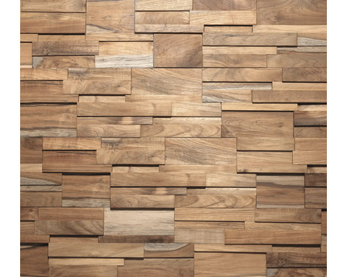 Decoratieve wandbekleding van hout