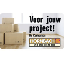 Cadeaubon voor uw project bij Hornbach