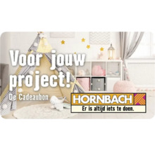 Sfeervolle kinderkamer met tipi tent, opbergmeubel en decoratie, Hornbach Logo