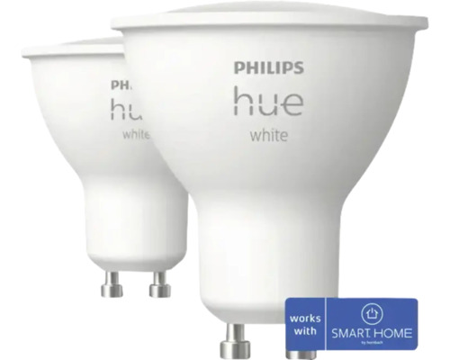Twee Philips Hue White lampen