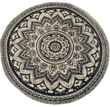Rond tapijt met mandala patroon