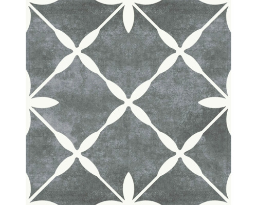 Decoratieve tegel met bloemmotief Decoratieve tegel met bloemmotief