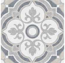 Decoratieve tegel met ornamentmotief voor wand en vloer