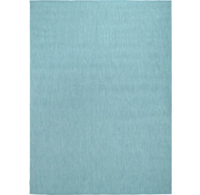 Turquoise vloerkleed