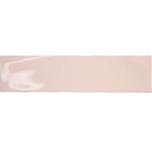 Enkele roze wandtegel