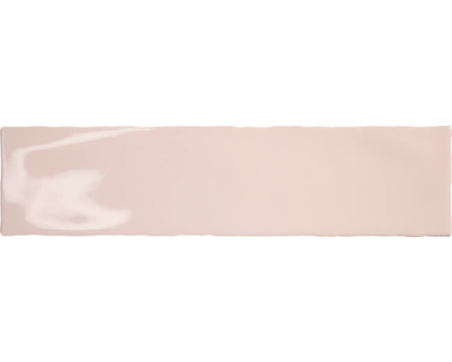 Enkele roze wandtegel