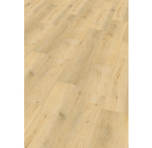 Gelegde laminaatvloer met houtlook.