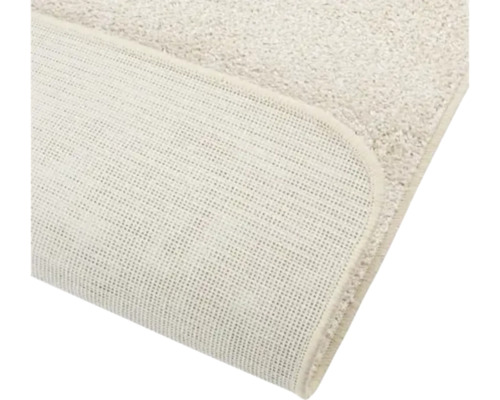 Detailaanzicht van een badmat met antislip achterkant