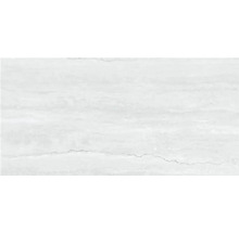 Witte wandtegel met marmerlook