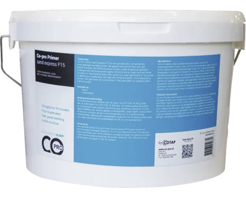 Emmer Co-pro Primer sand express P15 voor de voorbehandeling van ondergronden