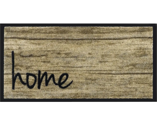 Deurmat met het woord Home