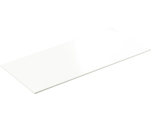 Witte bouwplaat