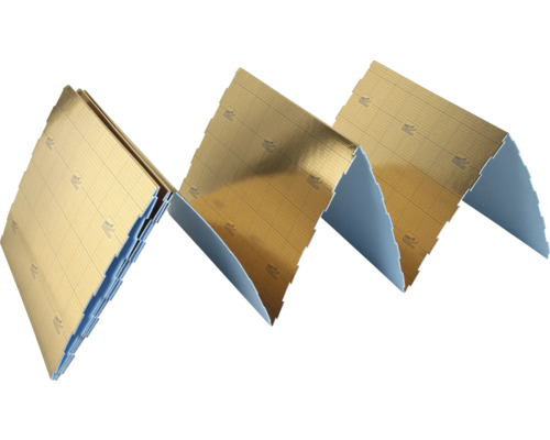 Opgevouwen isolatieplaten voor de interieurbouw