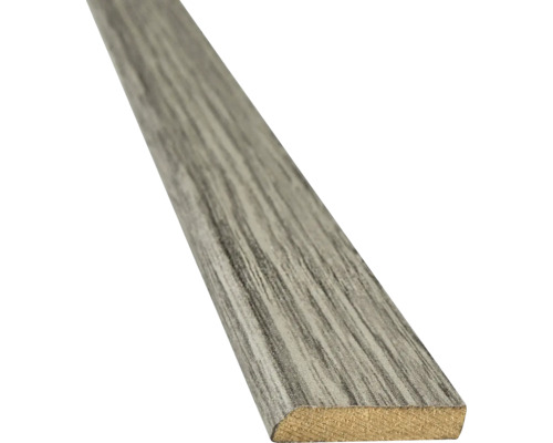 Houten plint met decor