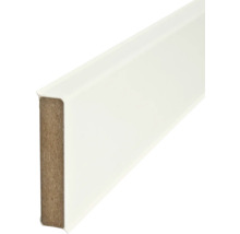 Houten plint met fineerlaag