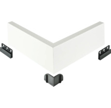 Plint met montageclips voor bevestiging