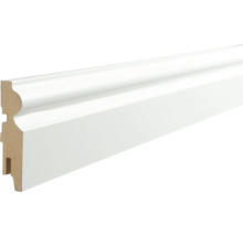 Wandplint, wit gecoat