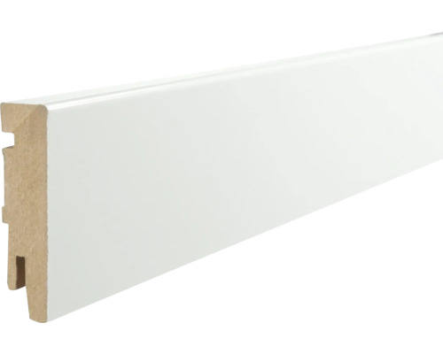 Witte plint