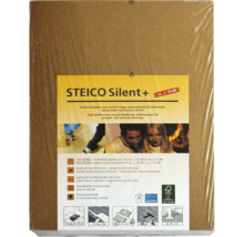 Verpakking Steico Silent+ geluidsreducerende ondervloer voor laminaat en parket