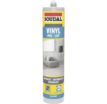 Soudal Vinyl PVC LVT siliconen in antraciet